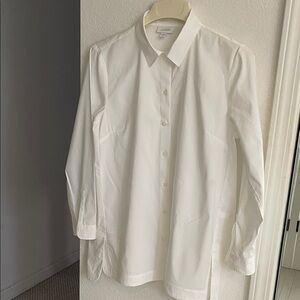 Fantastic J.Jill White Shirt Collection Tunic